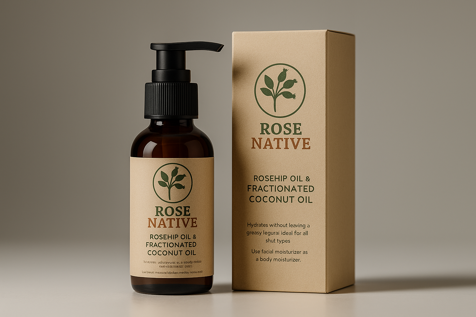 Rosehip Oil & Fractionated Coconut Oil