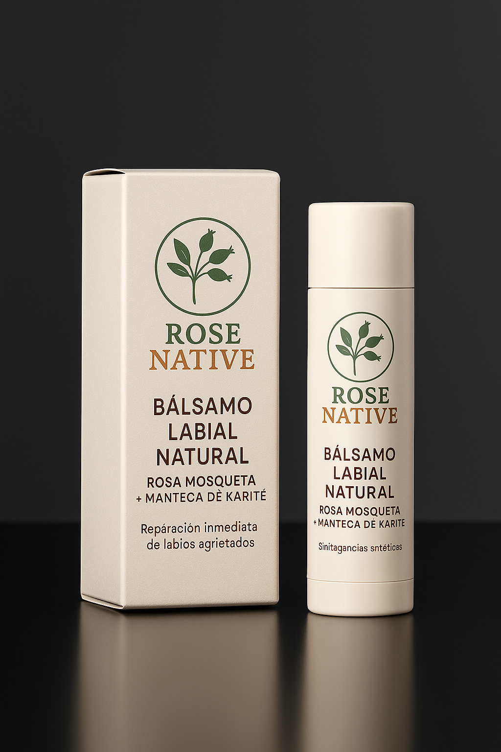 Bálsamo labial Rosa Mosqueta y Karité